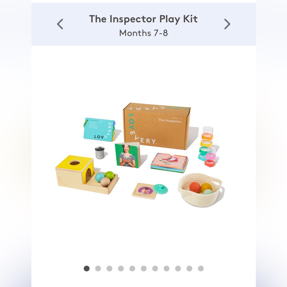 LovEVery play kit - the inspector